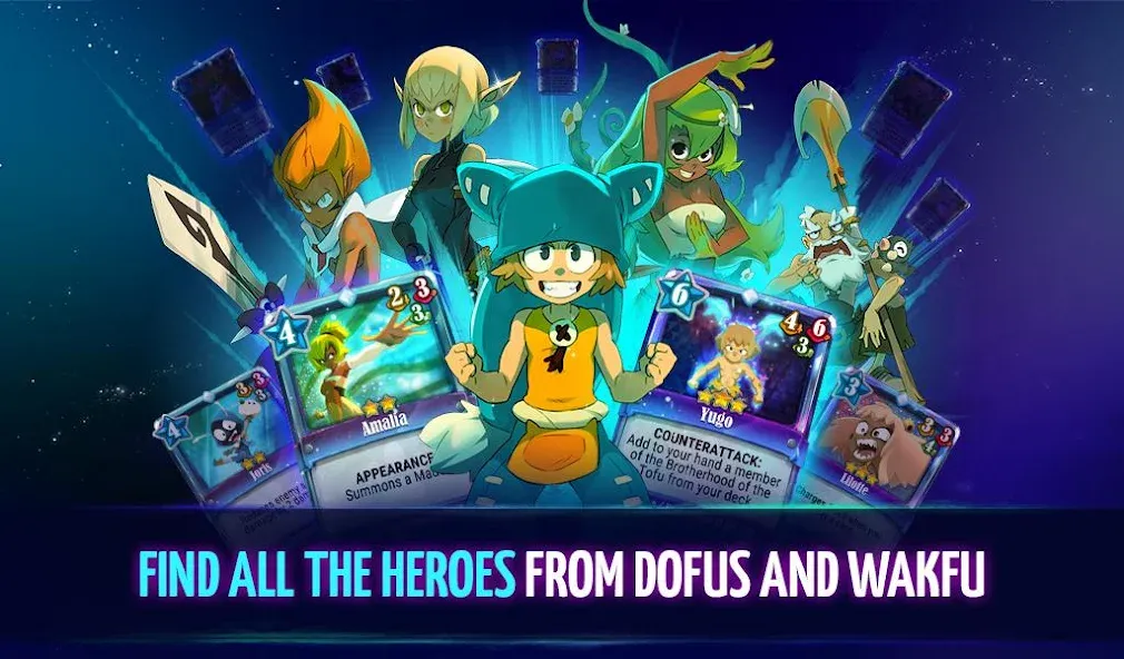 KROSMAGA - The WAKFU Card Game (Кросмага) [МОД: Все открыто, Дополнительные деньги и Меню MOD] Screenshot 3