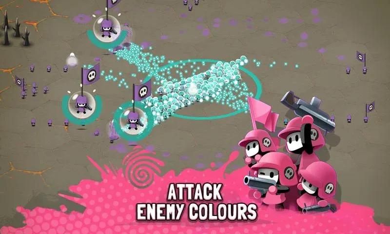 Tactile Wars (Тактильные войны) [МОД: Много денег, Монет и Все открыто] Screenshot 1