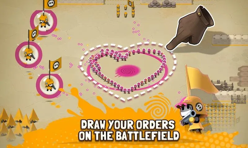 Tactile Wars (Тактильные войны) [МОД: Много денег, Монет и Все открыто] Screenshot 2