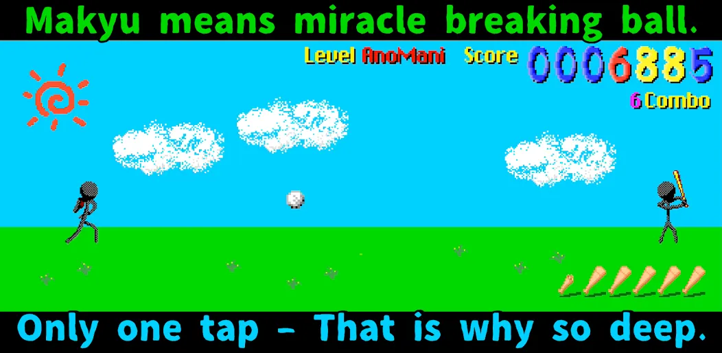 Makyu-san: Casual Batting Game (Макью) [МОД: Деньги, Монеты и Меню MOD] Screenshot 1