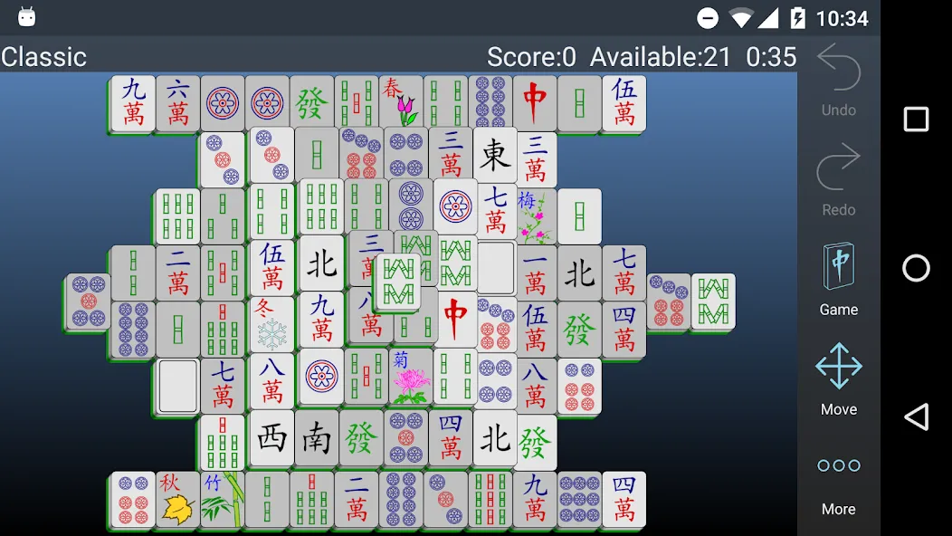 Mahjongg Builder [МОД: Деньги, Монеты и Меню MOD] Screenshot 2