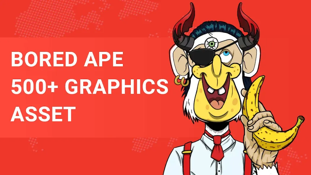 Bored Ape Maker - NFT Art (Боред Эйп Мейкер) [МОД: Много денег, Монет и Все открыто] Screenshot 4