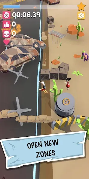 A4 - Run Away Challenge [МОД: Много монет, Открытые уровни и Мега MOD] Screenshot 4