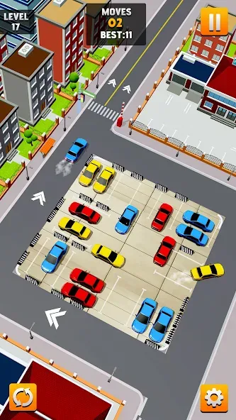 Park Master: Car Parking Jam (Парк Мастер) [МОД: Деньги, Монеты и Меню MOD] Screenshot 1