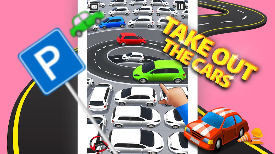 Park Master: Car Parking Jam (Парк Мастер) [МОД: Деньги, Монеты и Меню MOD] Screenshot 3