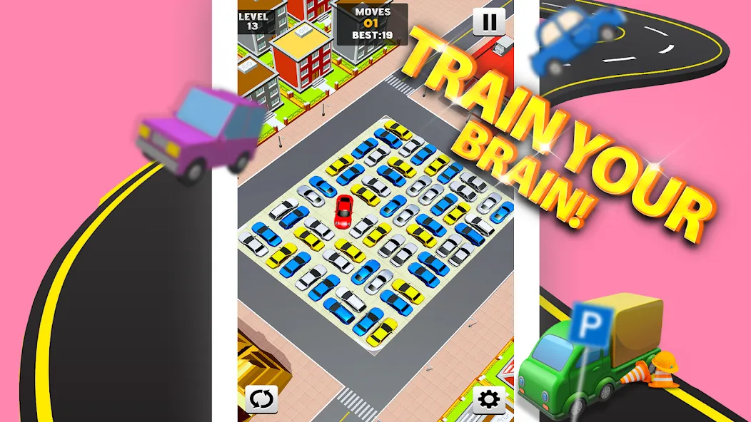 Park Master: Car Parking Jam (Парк Мастер) [МОД: Деньги, Монеты и Меню MOD] Screenshot 4