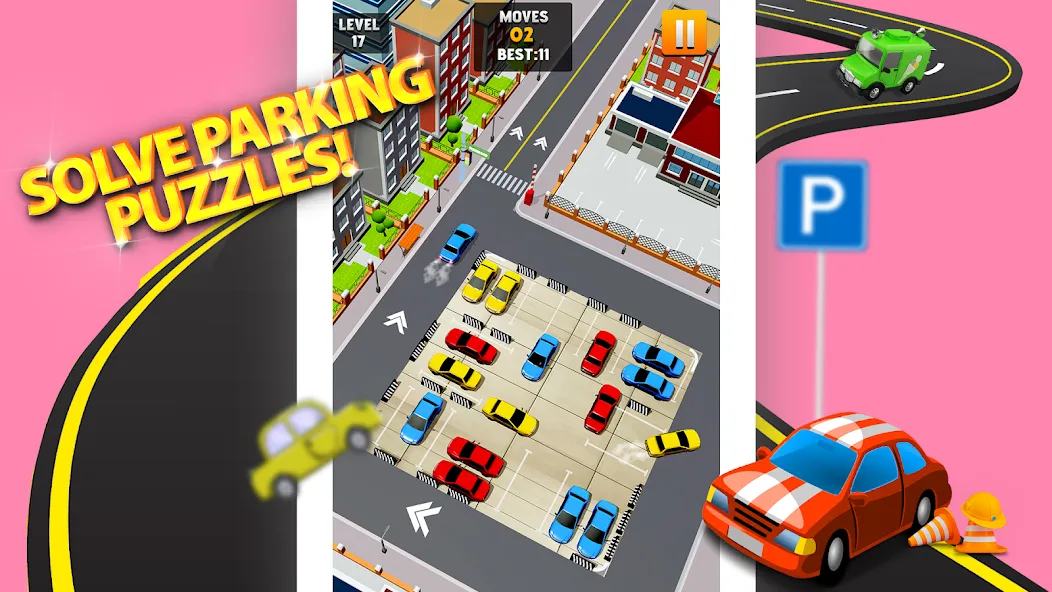Park Master: Car Parking Jam (Парк Мастер) [МОД: Деньги, Монеты и Меню MOD] Screenshot 5