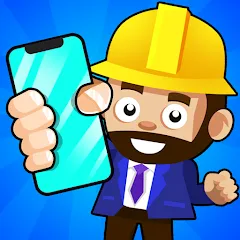Скачать Idle Smartphone Tycoon Factory (Смартфон Фабрика Айдл Тайкун) [МОД: Все открыто, Дополнительные деньги и Меню MOD] | Взлом Idle Smartphone Tycoon Factory на Андроид