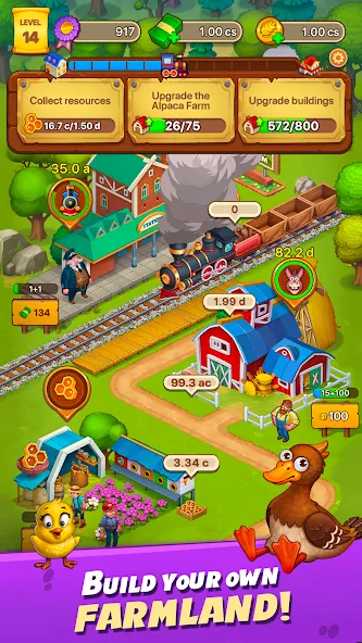 Idle Farmer: Mine Game (Айдл Фармер) [МОД: Бесконечные деньги, Монеты и Мега MOD] Screenshot 5