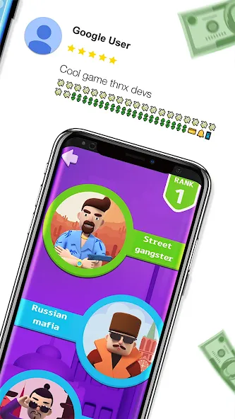 Money cash clicker [МОД: Бесконечные деньги, Монеты и Мега MOD] Screenshot 3