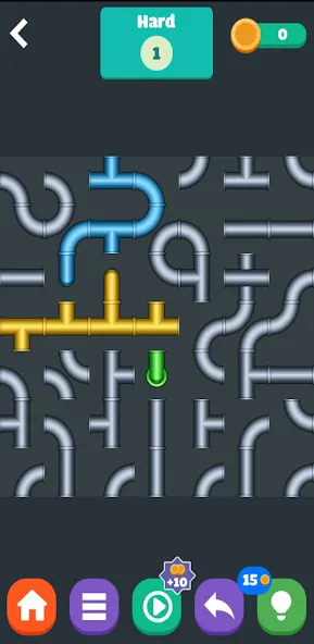 Color Plumber (Цолор Пламбер) [МОД: Меню, Бесконечные монеты и Открытые уровни] Screenshot 5