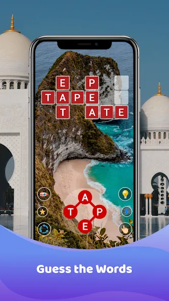 Word Game : Crossword (Кроссворд) [MOD: Mega Mod/Меню] - Скриншот 3