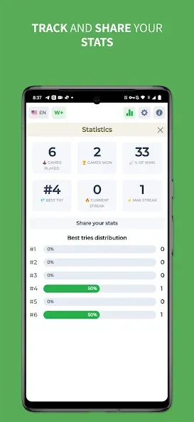 Wordly — Daily Word Game [MOD: Premium/Unlocked] - Скриншот 4