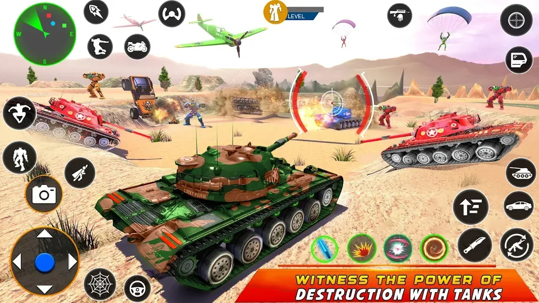 Army Bus Robot Car Game 3d [МОД: Бесконечные деньги, Монеты и Мега MOD] Screenshot 3