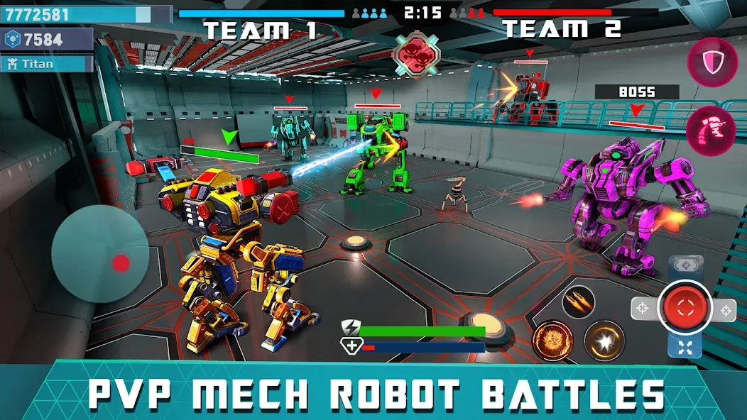 Mech Robot Wars - Multi Robot [МОД: Бесконечные деньги, Монеты и Мега MOD] Screenshot 5