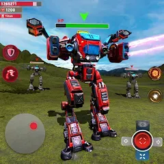 Скачать Mech Robot Wars - Multi Robot [МОД: Бесконечные деньги, Монеты и Мега MOD] | Взлом Mech Robot Wars - Multi Robot на Андроид