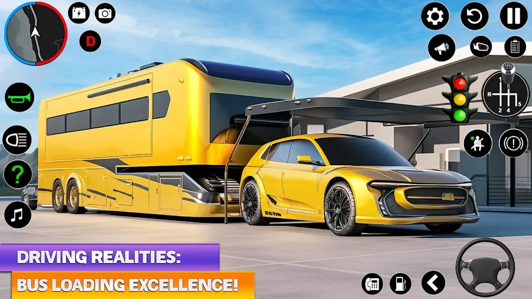 Ultimate Bus Driving Simulator (Ультимативный симулятор вождения автобуса) [МОД: Все открыто, Дополнительные деньги и Меню MOD] Screenshot 4
