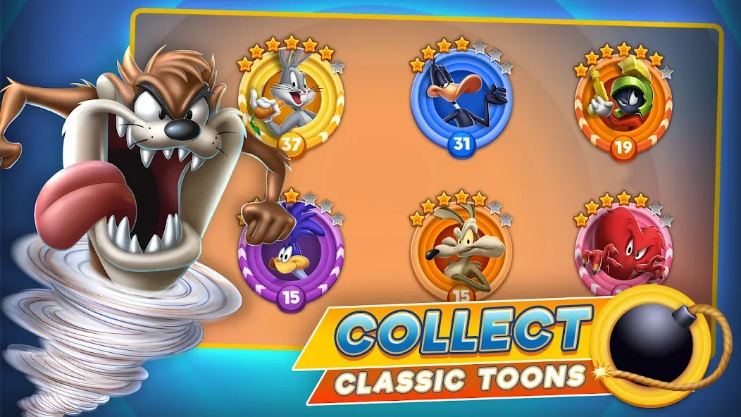 Looney Tunes™ World of Mayhem (Луни Тюнз) [МОД: Все открыто, Дополнительные деньги и Меню MOD] Screenshot 1