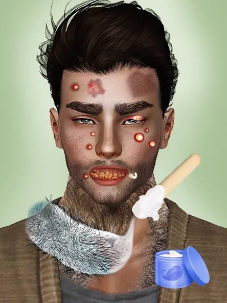 Waxing Spa ASMR Makeover Salon [МОД: Все открыто, Дополнительные деньги и Меню MOD] Screenshot 2
