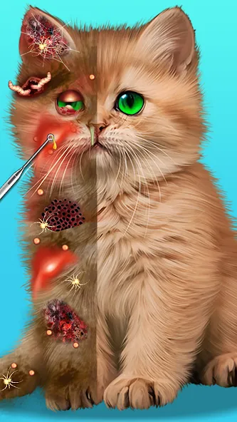 Virtual Cat ASMR Spa Makeover (Виртуальный кот  Спа Мэйкавер) [МОД: Меню, Бесконечные монеты и Открытые уровни] Screenshot 1