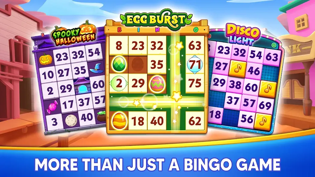 Bingo Holiday: Live Bingo Game [МОД: Все открыто, Дополнительные деньги и Меню MOD] Screenshot 1
