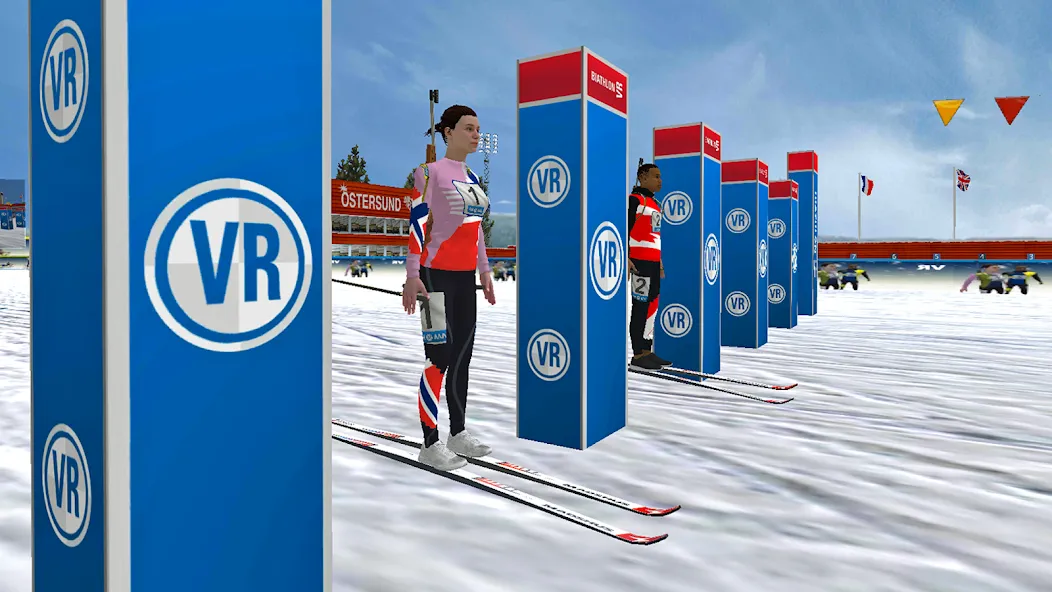 Biathlon VR (Биатлон ) [МОД: Бесконечные деньги, Монеты и Мега MOD] Screenshot 1