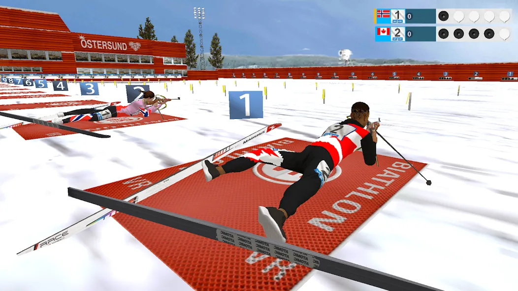 Biathlon VR (Биатлон ) [МОД: Бесконечные деньги, Монеты и Мега MOD] Screenshot 2