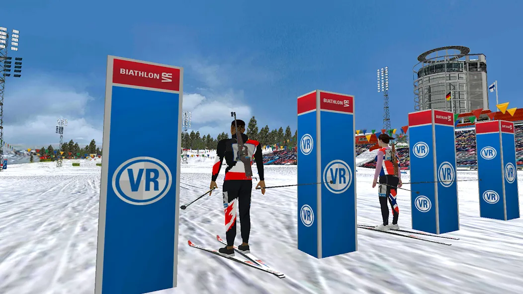 Biathlon VR (Биатлон ) [МОД: Бесконечные деньги, Монеты и Мега MOD] Screenshot 4