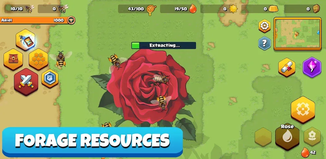 Pocket Bees: Colony Simulator (Покет Биз) [МОД: Деньги, Монеты и Меню MOD] Screenshot 2