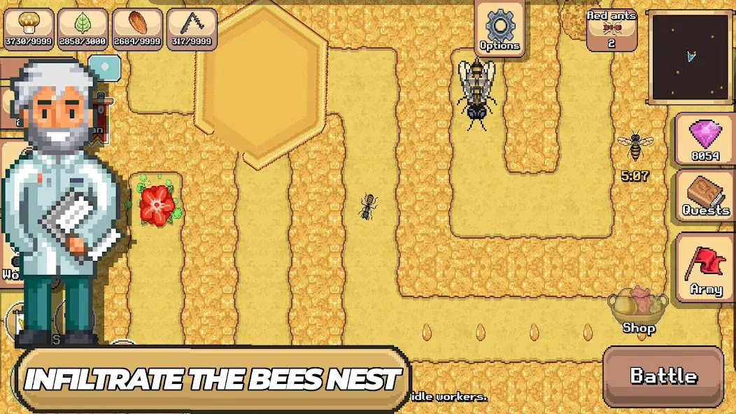 Pocket Ants: Colony Simulator (Покет Муравьи) [МОД: Много денег, Монет и Все открыто] Screenshot 5