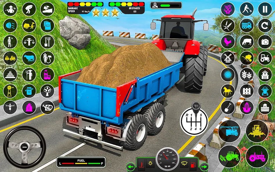 Tractor Farming: Tractor Games (Тракторное хозяйство) [МОД: Много монет, Открытые уровни и Мега MOD] Screenshot 4