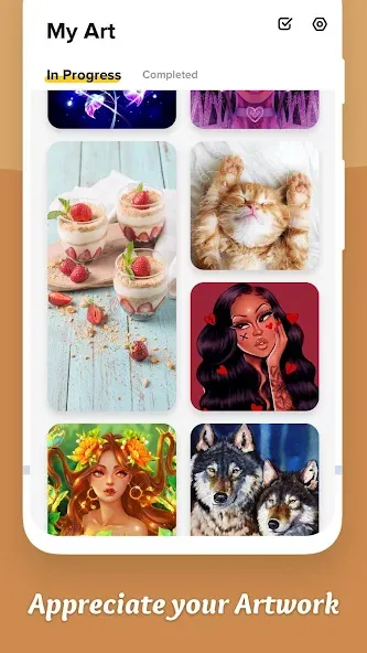Coloring Game: Paint by Number [МОД: Меню, Бесконечные монеты и Открытые уровни] Screenshot 5