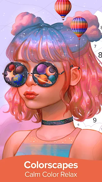 Colorscapes® - Color by Number [МОД: Много монет, Открытые уровни и Мега MOD] Screenshot 2