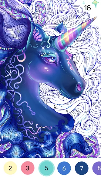 Colorscapes® - Color by Number [МОД: Много монет, Открытые уровни и Мега MOD] Screenshot 3