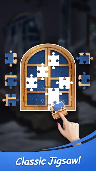 Jigsaw Puzzles: HD Puzzle Game (Джигсоу Пазлз) [МОД: Меню, Бесконечные монеты и Открытые уровни] Screenshot 3