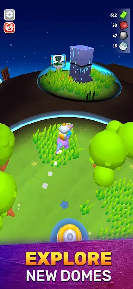 Terradome 3D (Террадом 3Д) [МОД: Все открыто, Дополнительные деньги и Меню MOD] Screenshot 2