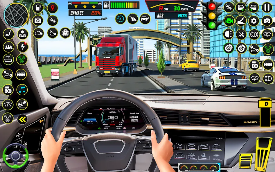 US Truck Simulator Game 2022 (Трак Симулятор) [МОД: Деньги, Монеты и Меню MOD] Screenshot 1