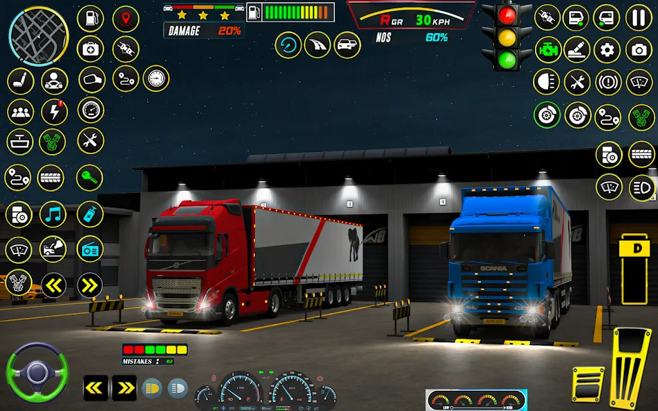 US Truck Simulator Game 2022 (Трак Симулятор) [МОД: Деньги, Монеты и Меню MOD] Screenshot 2