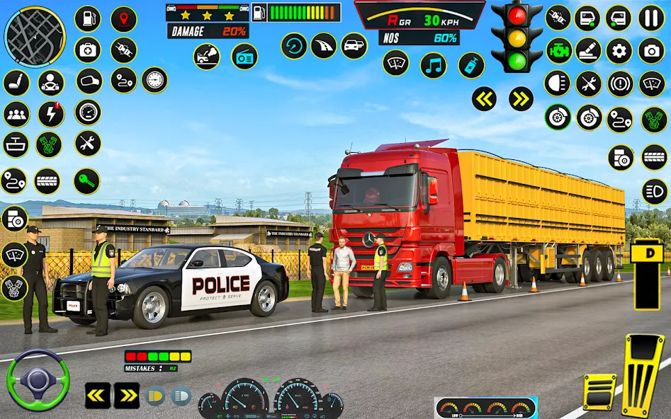 US Truck Simulator Game 2022 (Трак Симулятор) [МОД: Деньги, Монеты и Меню MOD] Screenshot 3