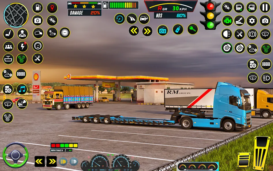 US Truck Simulator Game 2022 (Трак Симулятор) [МОД: Деньги, Монеты и Меню MOD] Screenshot 4