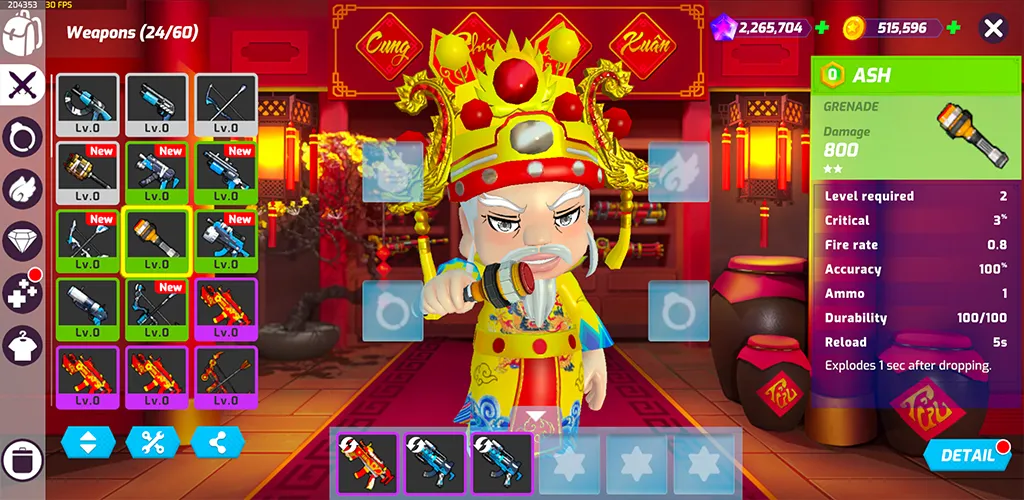 As Legends: 5v5 Chibi TPS Game (Эйс Легендс) [МОД: Все открыто, Дополнительные деньги и Меню MOD] Screenshot 2