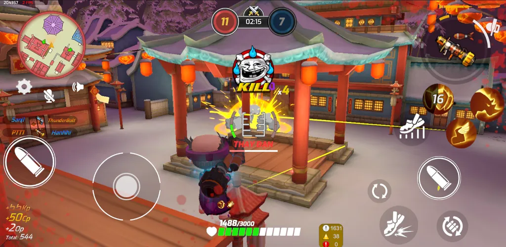 As Legends: 5v5 Chibi TPS Game (Эйс Легендс) [МОД: Все открыто, Дополнительные деньги и Меню MOD] Screenshot 4