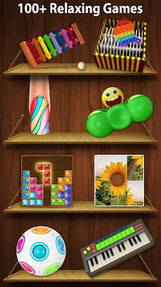 Antistress ASMR: Fidget Toys (асмр игрушки) [МОД: Деньги, Монеты и Меню MOD] Screenshot 2