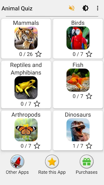 Animals Quiz Learn All Mammals [МОД: Деньги, Монеты и Меню MOD] Screenshot 3