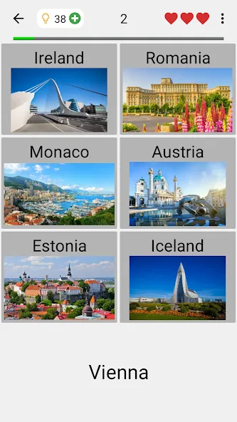 Capitals of the World - Quiz [МОД: Много монет, Открытые уровни и Мега MOD] Screenshot 4