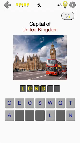 Capitals - Geography Quiz [МОД: Много денег, Монет и Все открыто] Screenshot 2