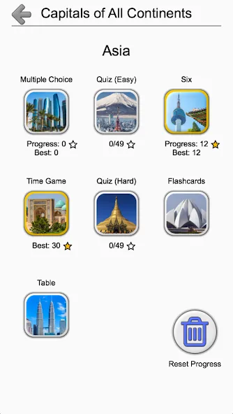 Capitals - Geography Quiz [МОД: Много денег, Монет и Все открыто] Screenshot 3