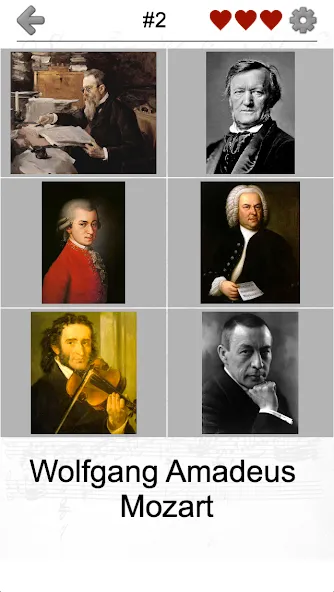 Famous Composers Portrait Quiz [МОД: Много денег, Монет и Все открыто] Screenshot 4