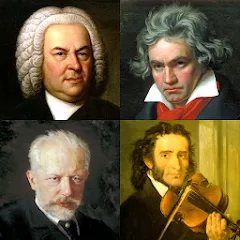 Скачать Famous Composers Portrait Quiz [МОД: Много денег, Монет и Все открыто] | Взлом Famous Composers Portrait Quiz на Андроид