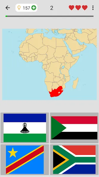 Flags of All World Countries [МОД: Все открыто, Дополнительные деньги и Меню MOD] Screenshot 2